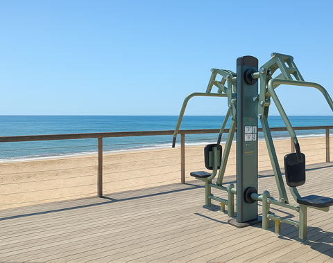 야외운동기구 이미지